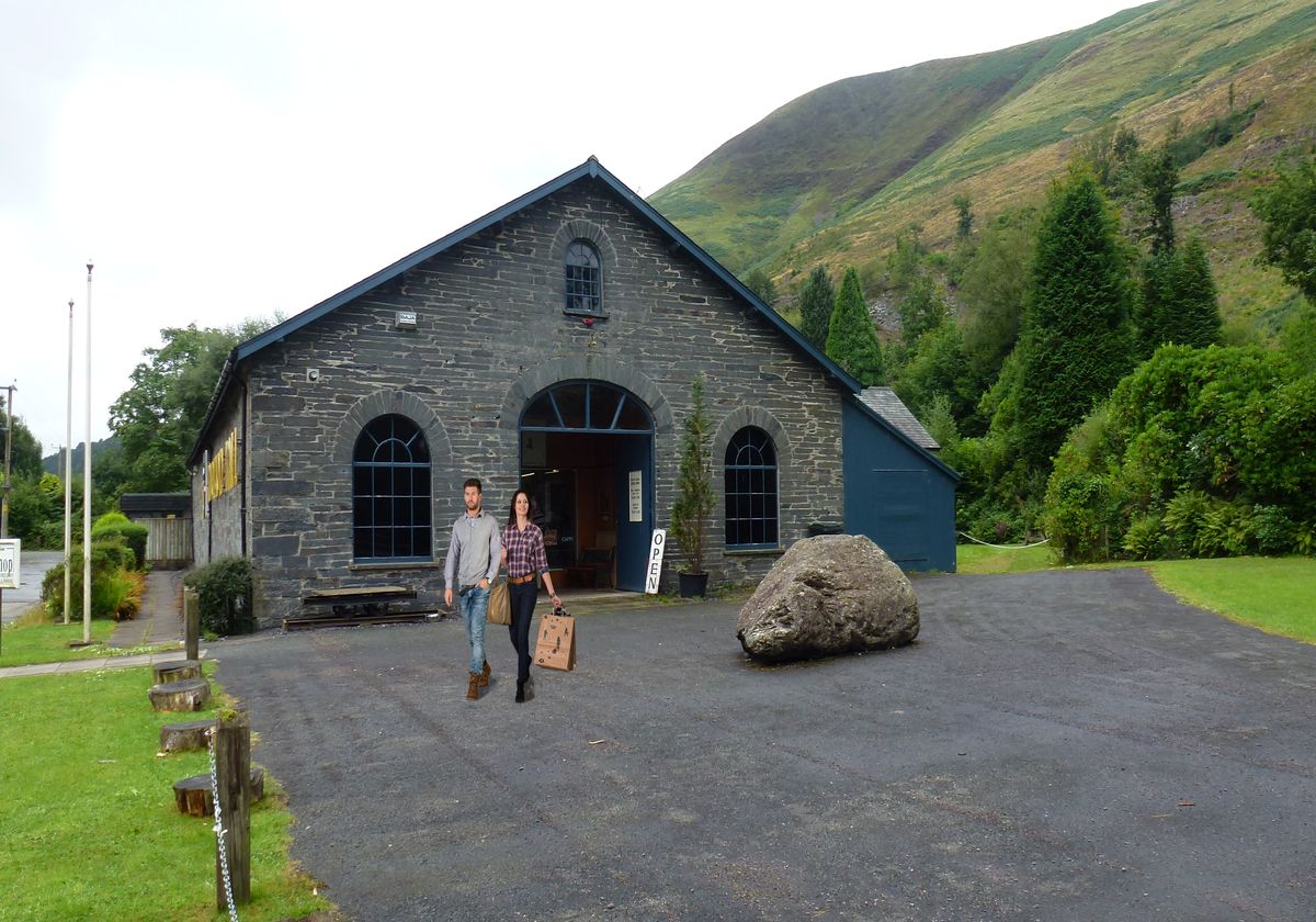 Shop, museum and café in Snowdonia National Park