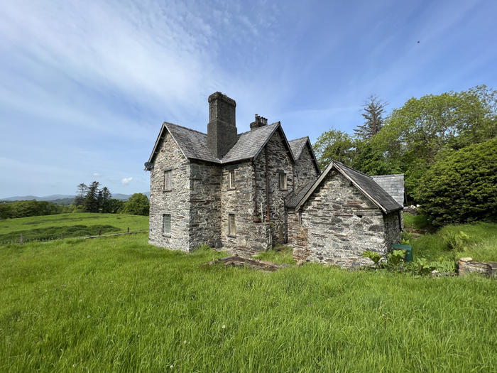 Listed building in grassland