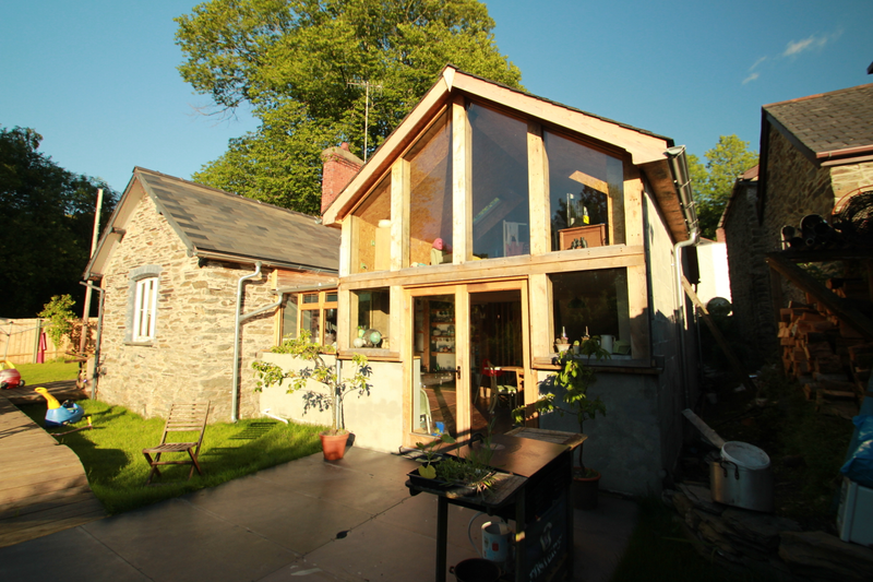 Lodge house extension, Ceredigion, Wales