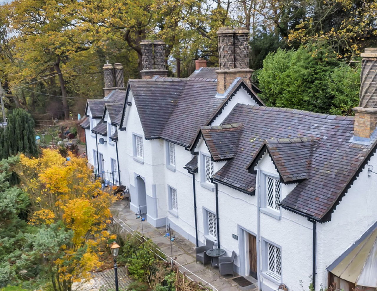 Fluted Chimney Stacks